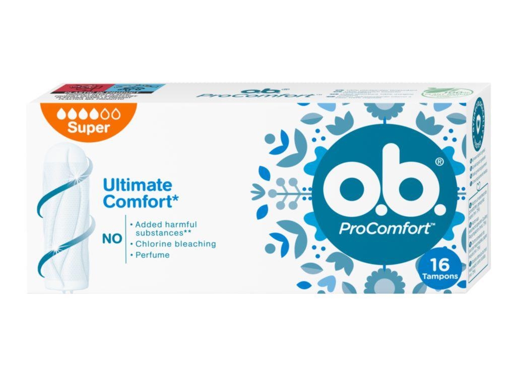 o.b.® ProComfort™ Super tampony