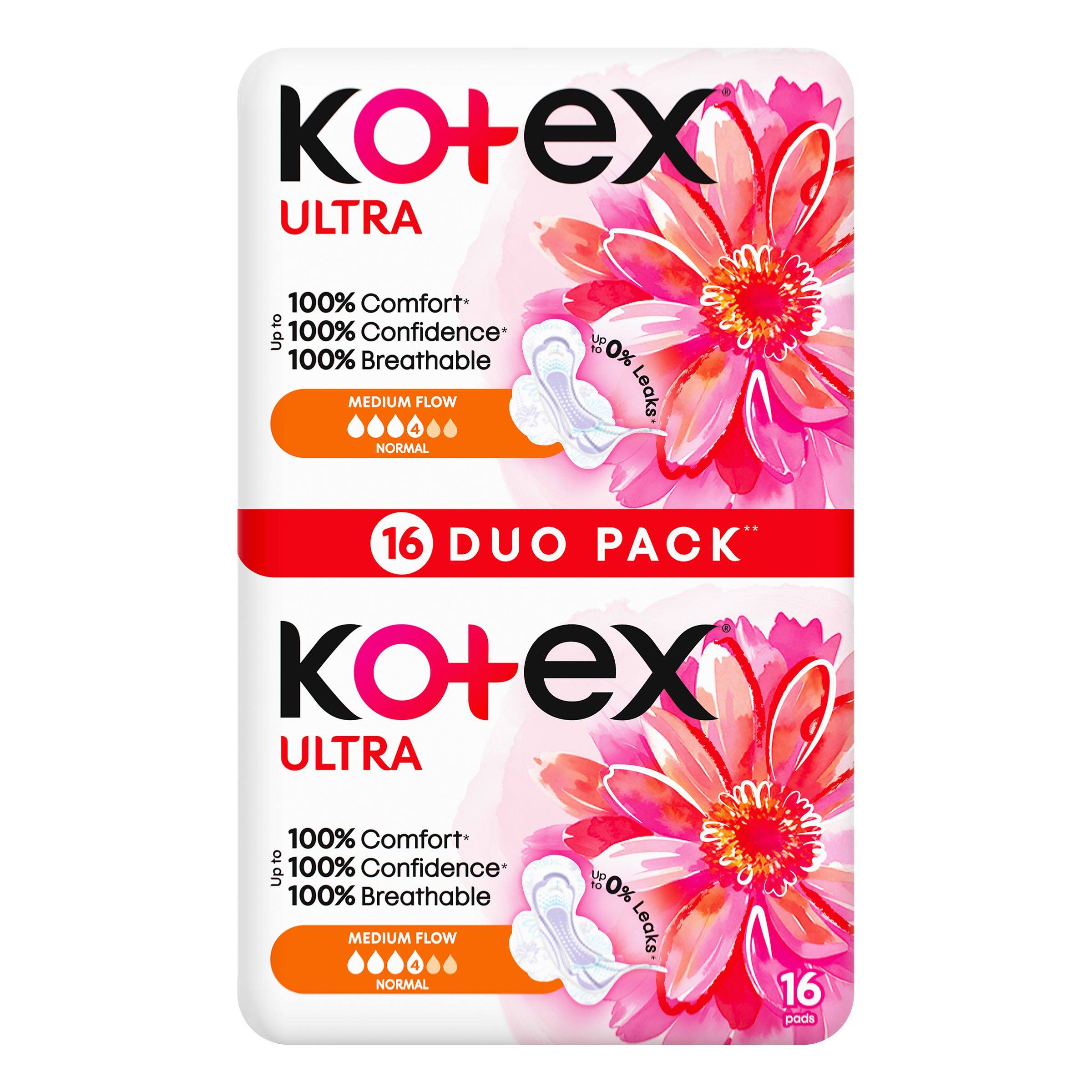 KOTEX VLOŽKY ULTRA NORMAL 16 KS