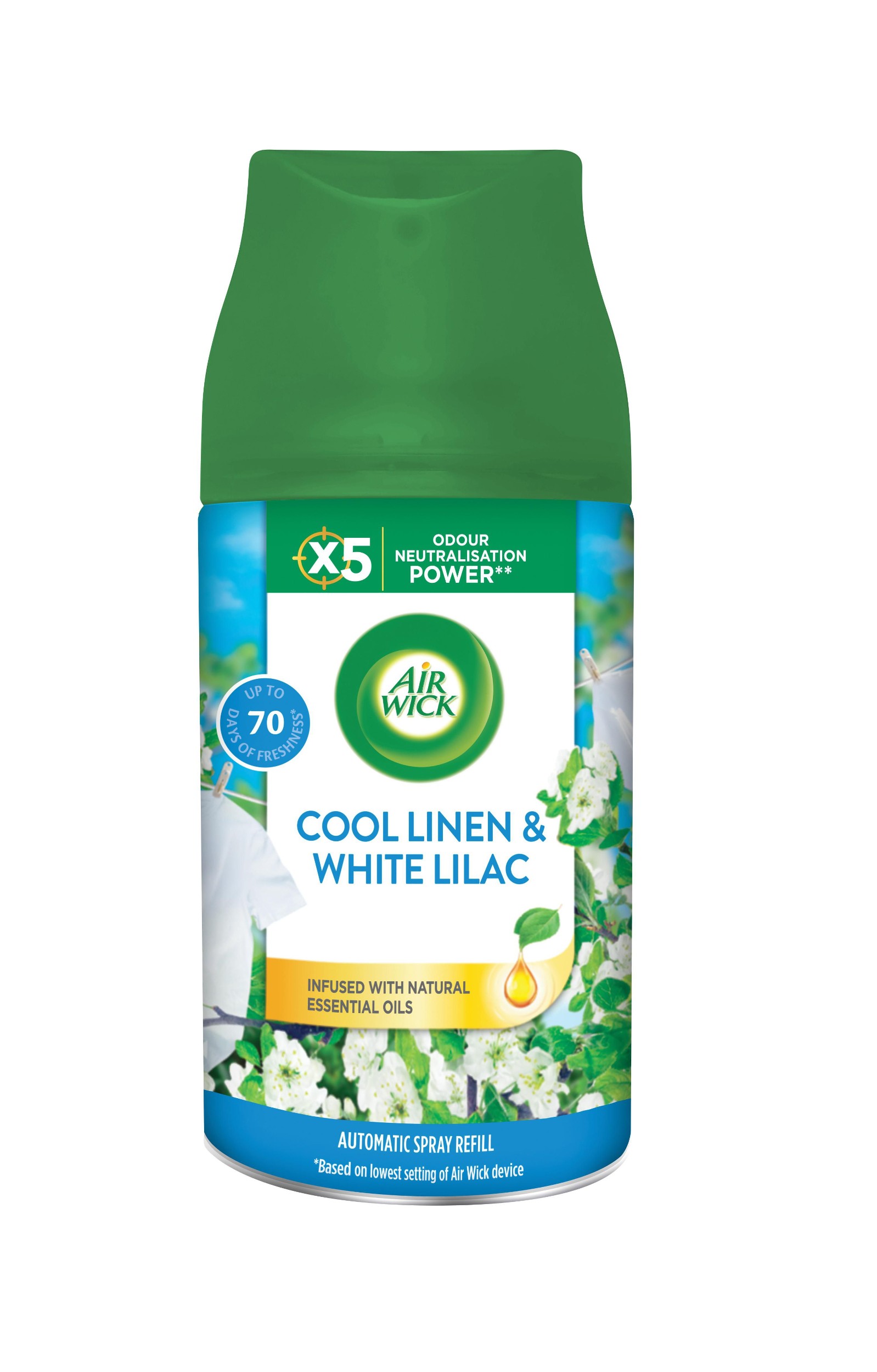Air Wick Freshmatic Max Náplň do osvěžovače vzduchu vůně svěžího prádla 250 ml