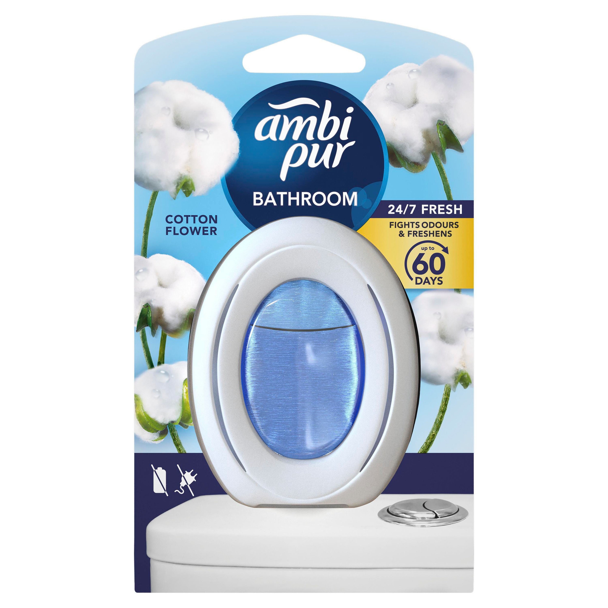 Ambi Pur Bathroom Cotton Fresh Osvěžovač vzduchu 1 ks
