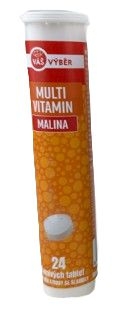 Váš Výběr Multivitamin 24 eff. tbl. 72 g
