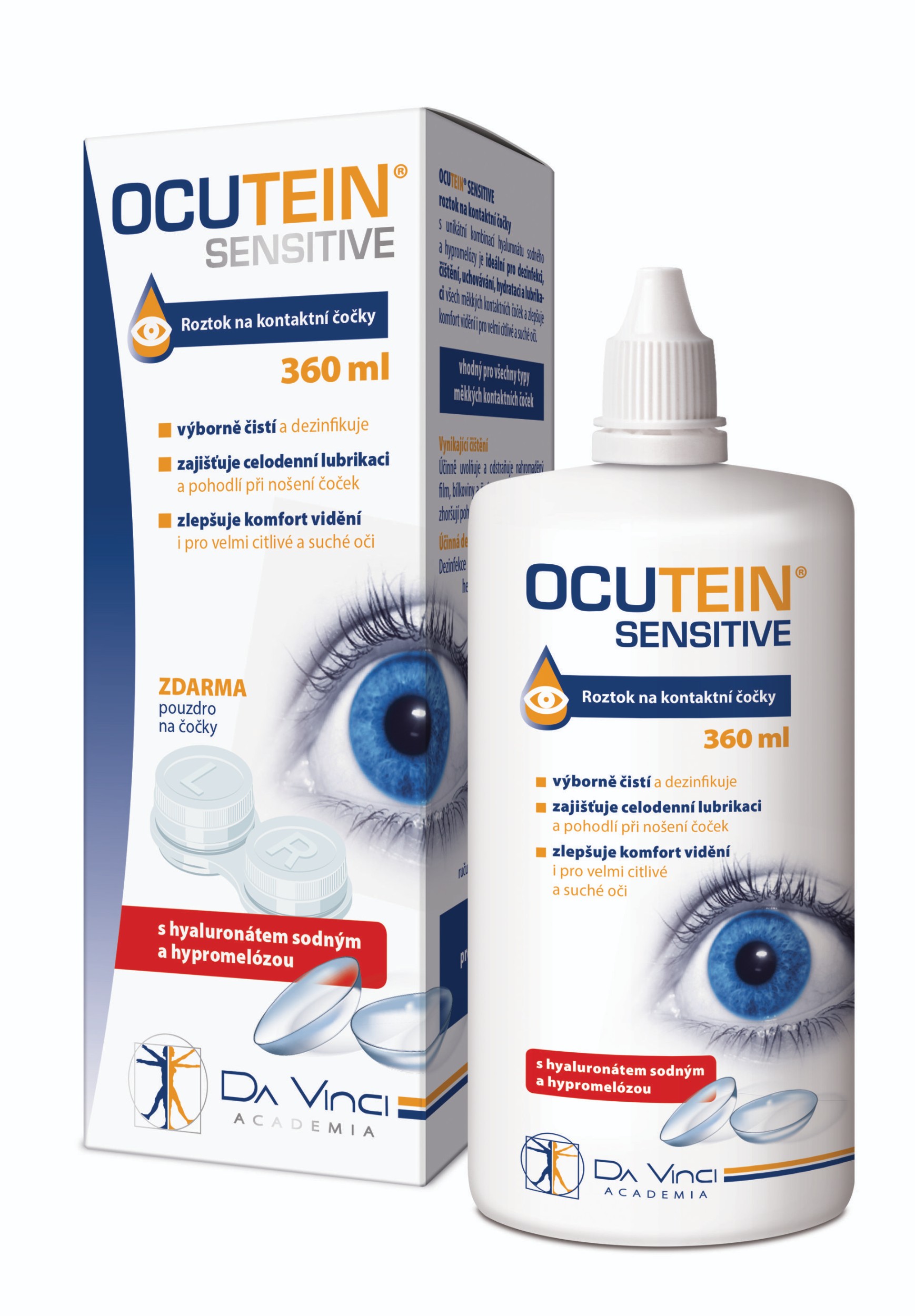 Simply You Ocutein Sensitive Roztok na kontaktní čočky 360ml