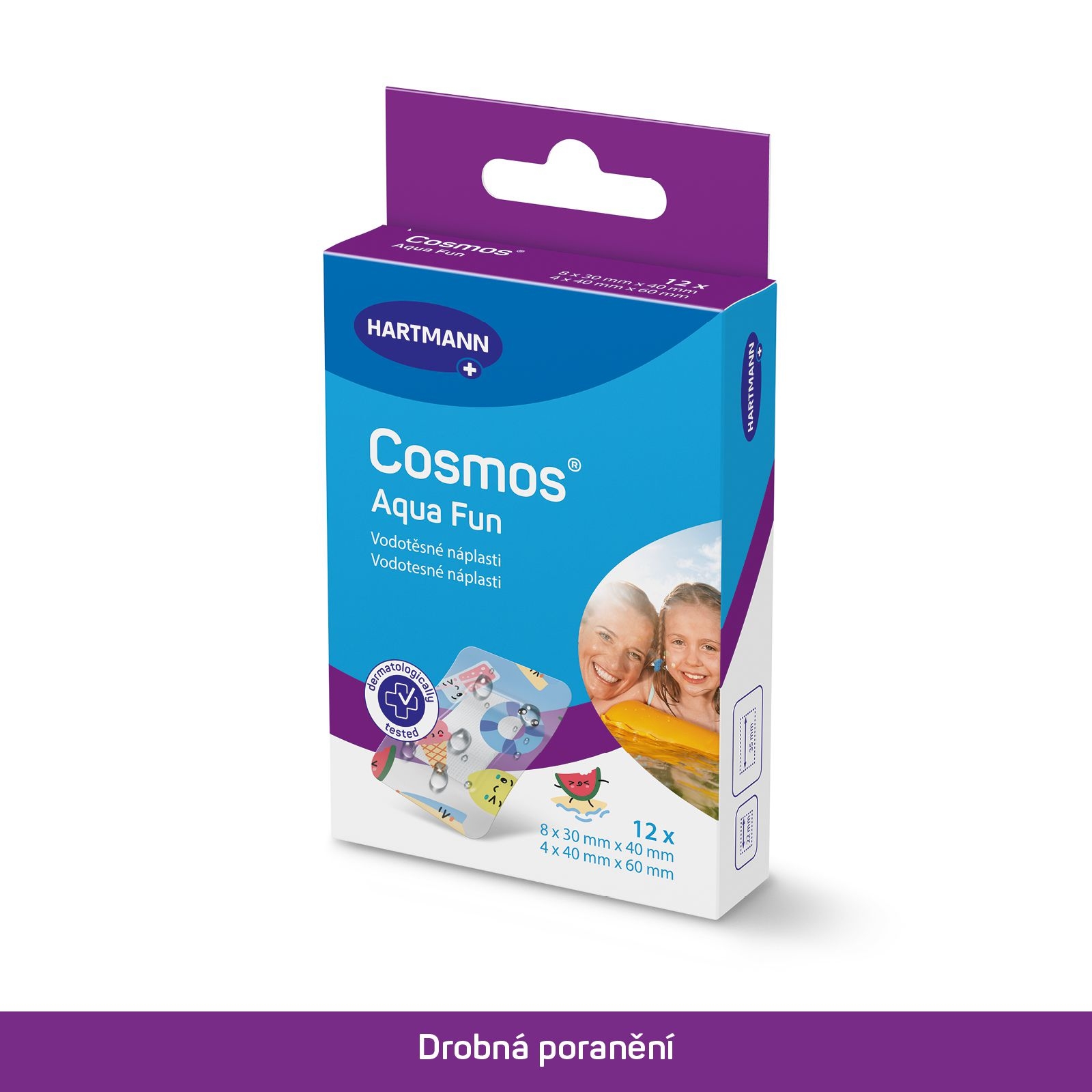 Cosmos Aqua fun 12 ks 2 velikosti
