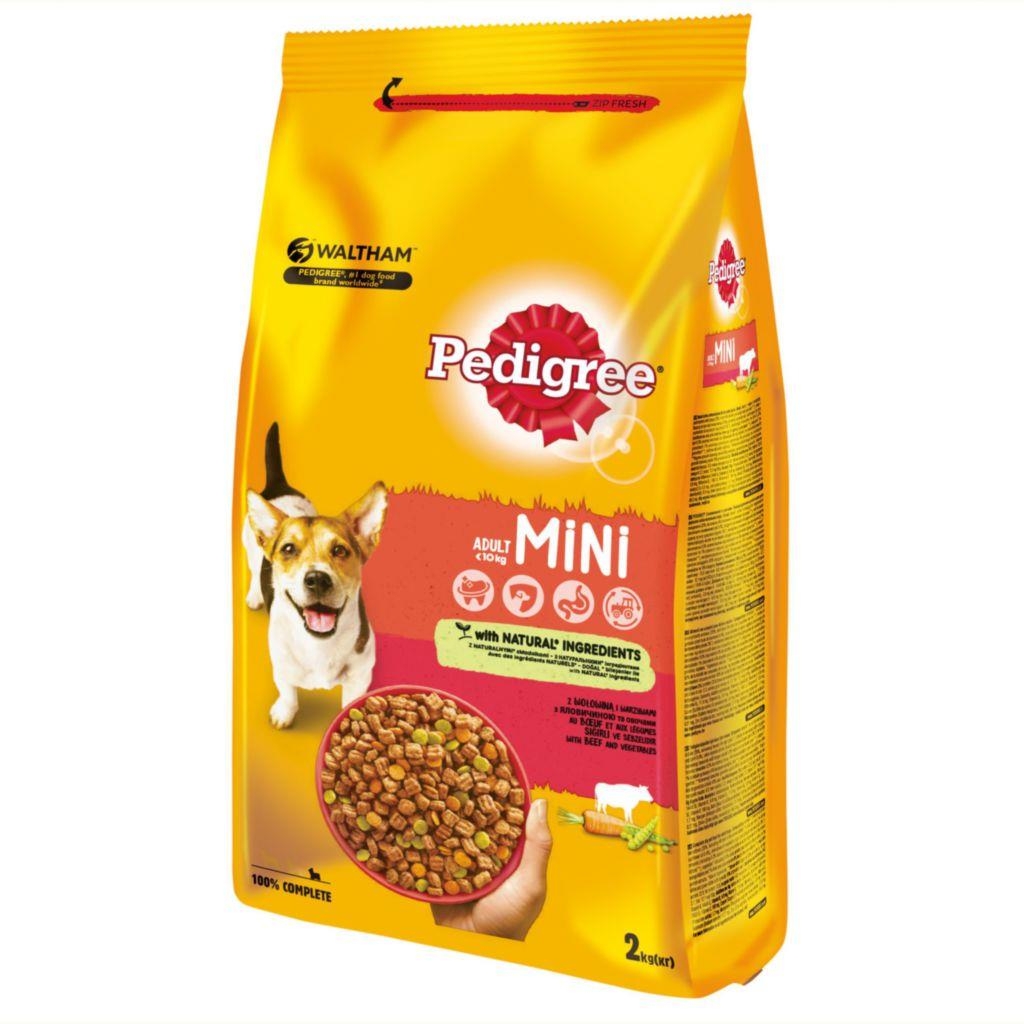 Pedigree Granule mini s hovězím 2 kg