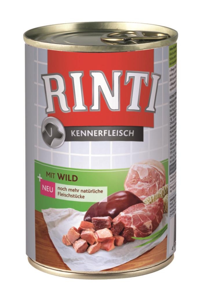 Rinti konzerva pro psy zvěřinová 400g