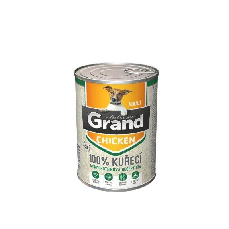 Grand 100% Kuřecí Adult Pes 400 g