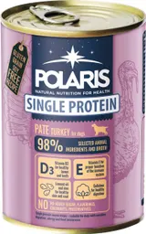 Polaris Single Protein Paté konzerva pro psy krůtí 400g