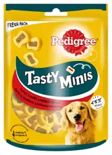 Pedigree Tasty Bites Doplňkové krmivo pro dospělé psy s hovězím masem 155 g