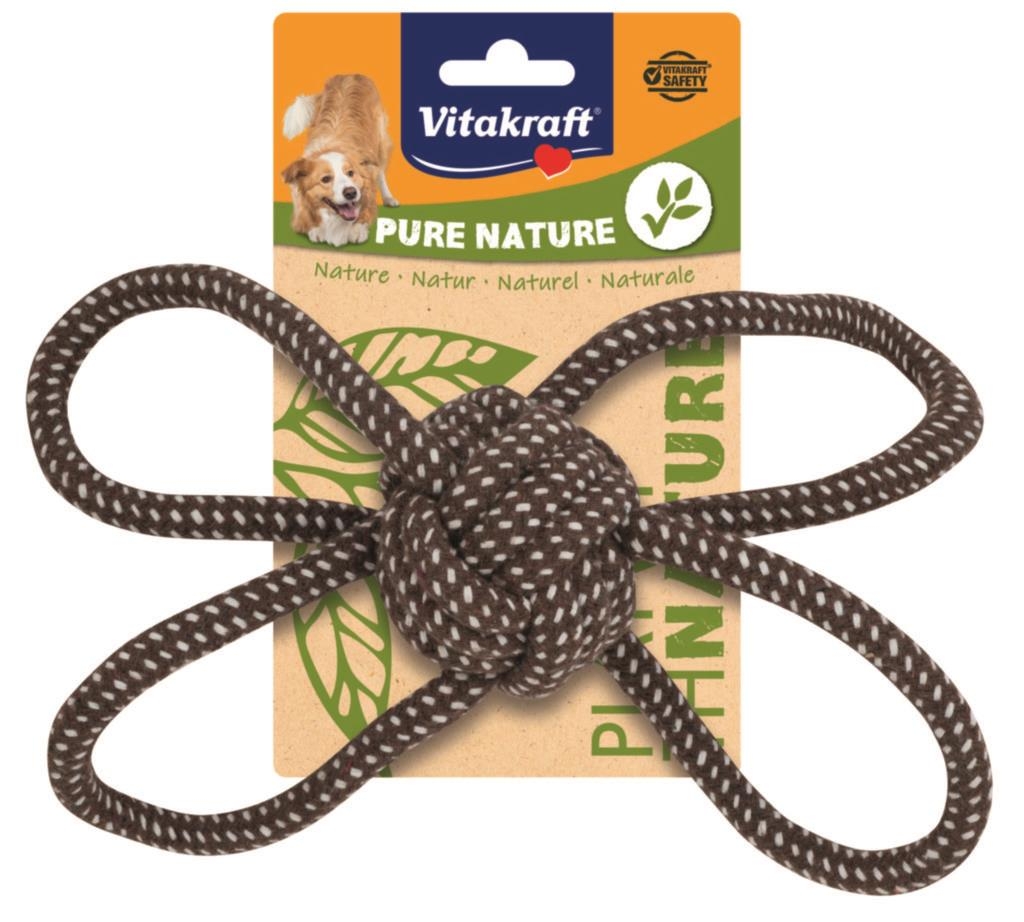 Vitakraft Hračka Nature uzlový míček 1 ks