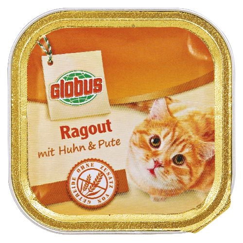 Paté pro kočky kuře a krůta 100 g
