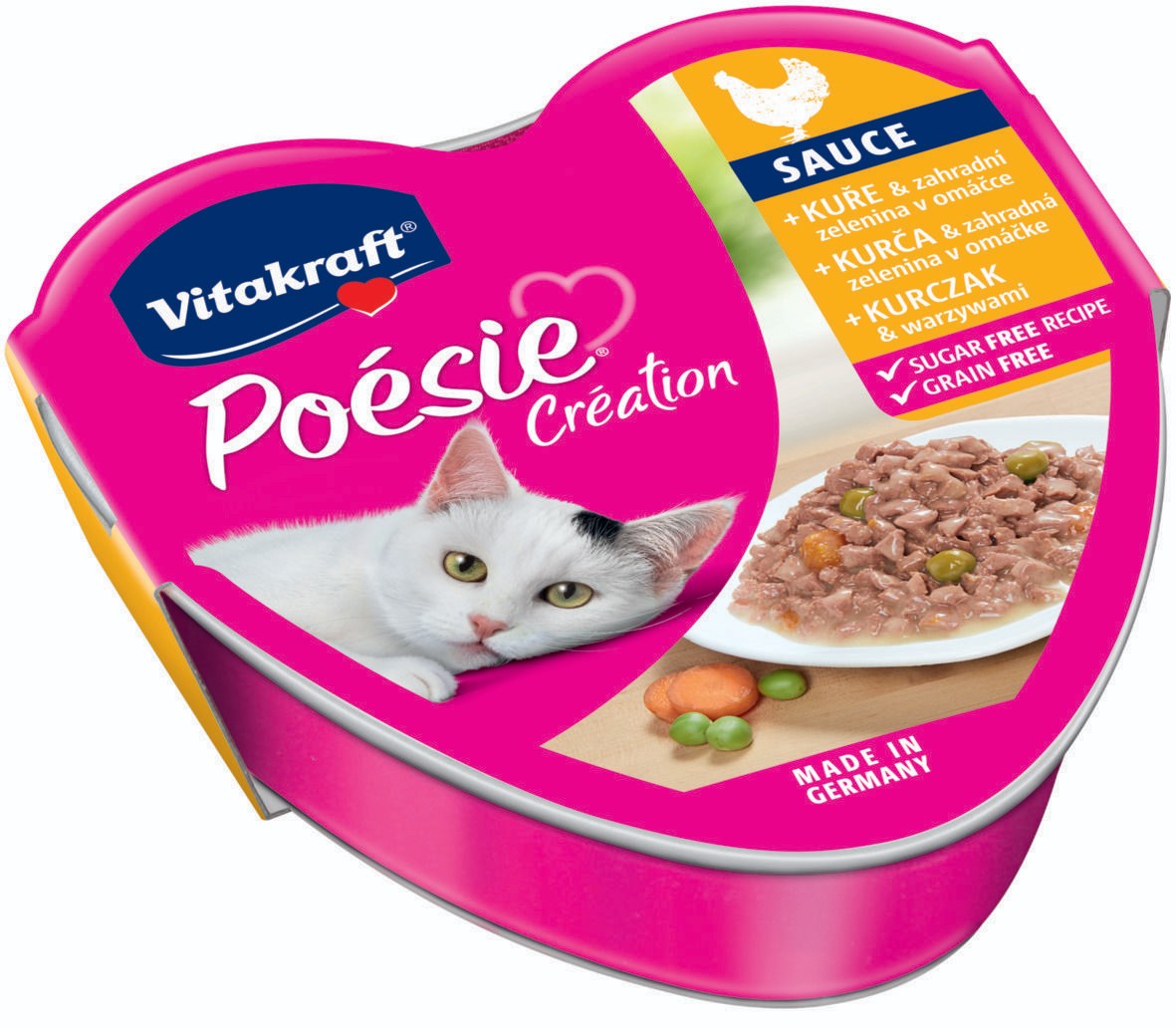 Vitakraft Poésie se šťávou kuře a zelenina 85 g