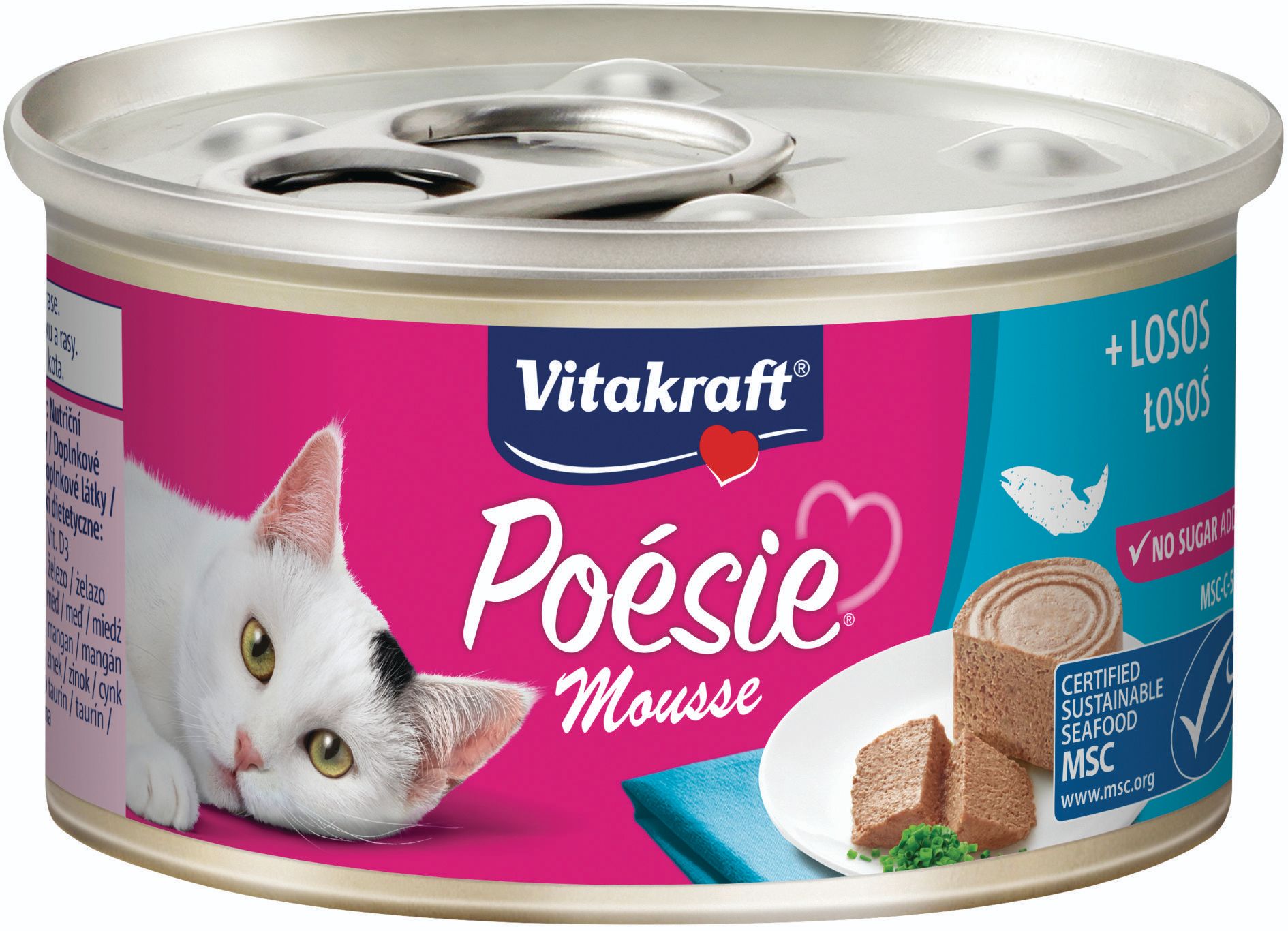 Vitakraft Poésie paté losos 85 g