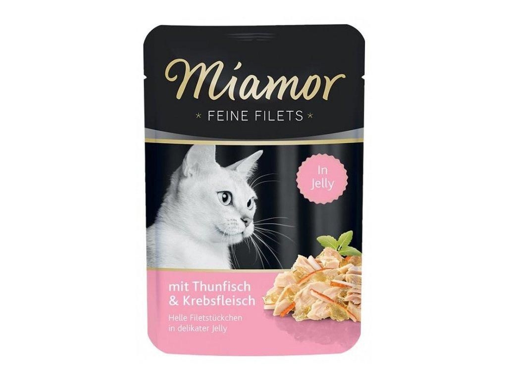 Finnern Miamor kapsička tuňák+krab 100g