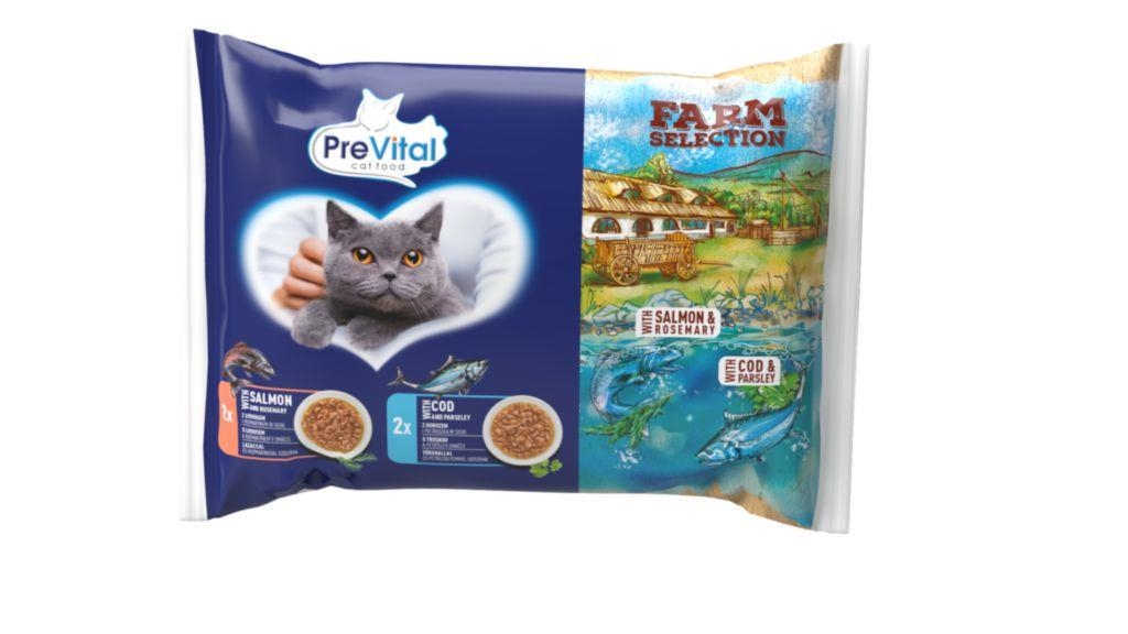 PreVital Farm selection mix ryb 4x85g