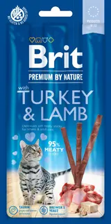 Brit Premium by Nature Cat Sticks with Turkey & Lamb (3 sticks)