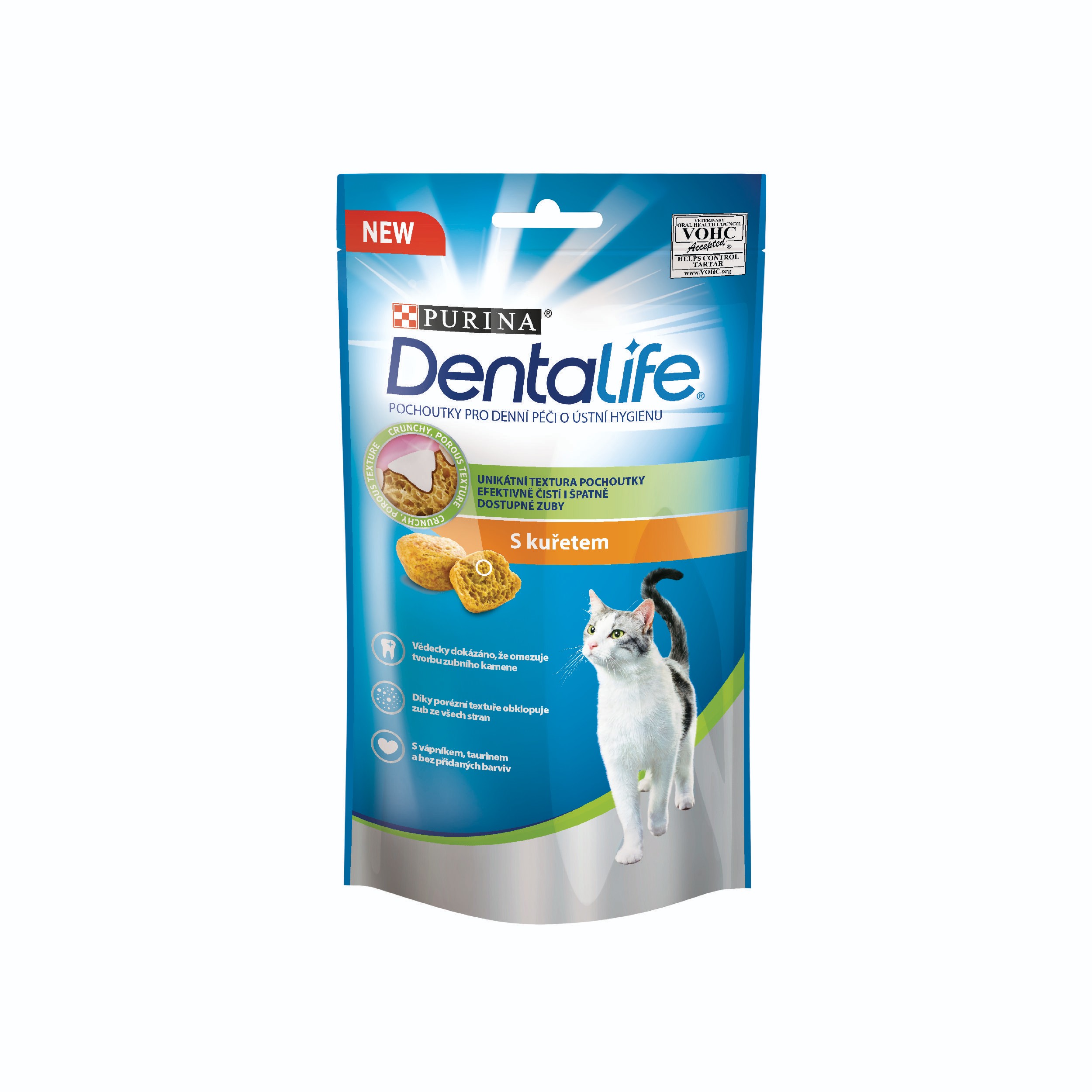 Purina Dentalife Cat s kuřetem 40g