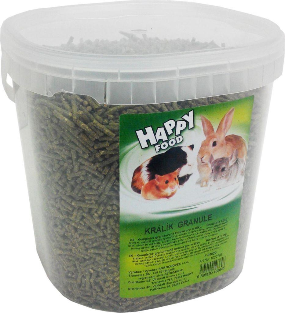 Happy Food Králík granule 3,5 kg