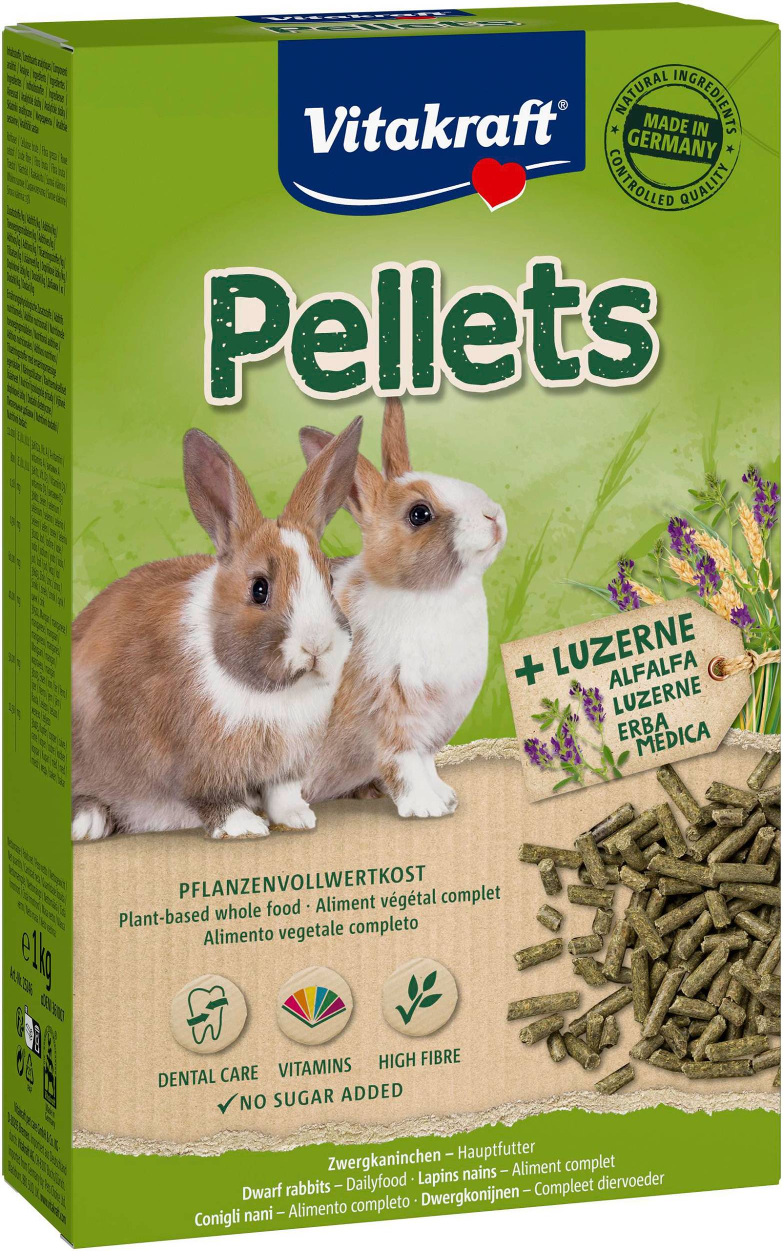 Vitakraft Pellets, králík 1 kg