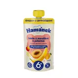 Hamánek Jablko s banánem, meruňkou & polentou 100 g