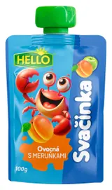Hello Ovocná přesnídávka s meruňkami 100 g