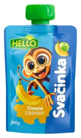 Hello Ovocná přesnídávka s banány 100 g