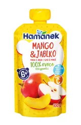 Hamánek Mango, jablko  přesnídávka 100 g