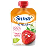 Sunar Do ručičky ovocná kapsička jahoda 4m+ 100 g