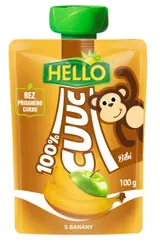 Hello Cuuc 100% banán kapsička 100 g
