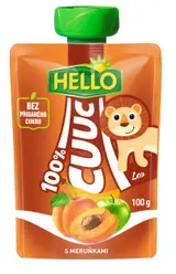Hello Cuuc 100% s meruňkami kapsička 100 g