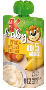 Kubík Baby jablko banán rýž. krup. 100 g