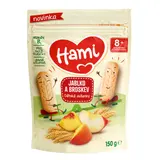 Hami Sušenky jablko a broskev 8+, 150g