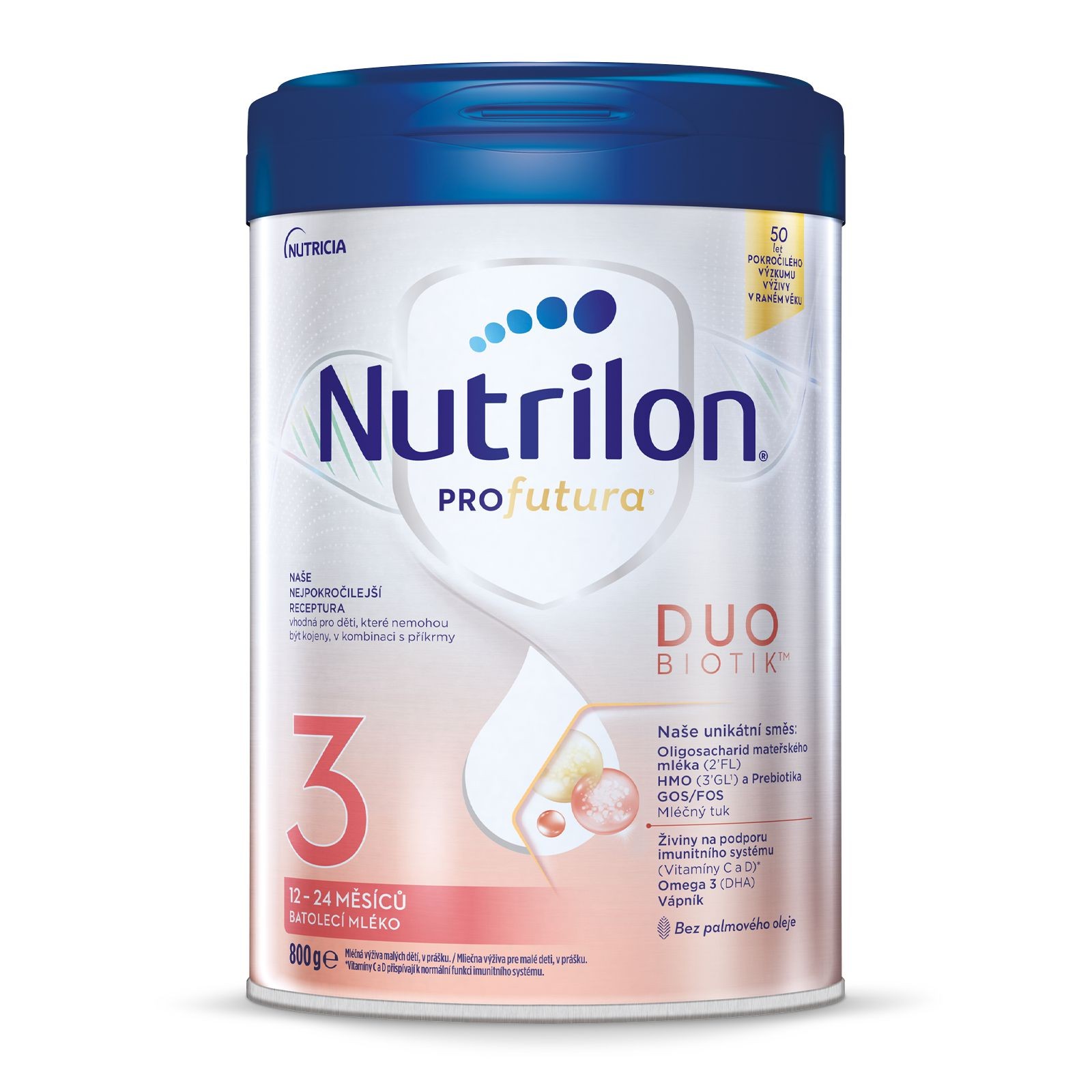 Nutrilon Profutura DUOBIOTIK 3 batolecí mléko od uk. 12. měsíce 12+, 800g