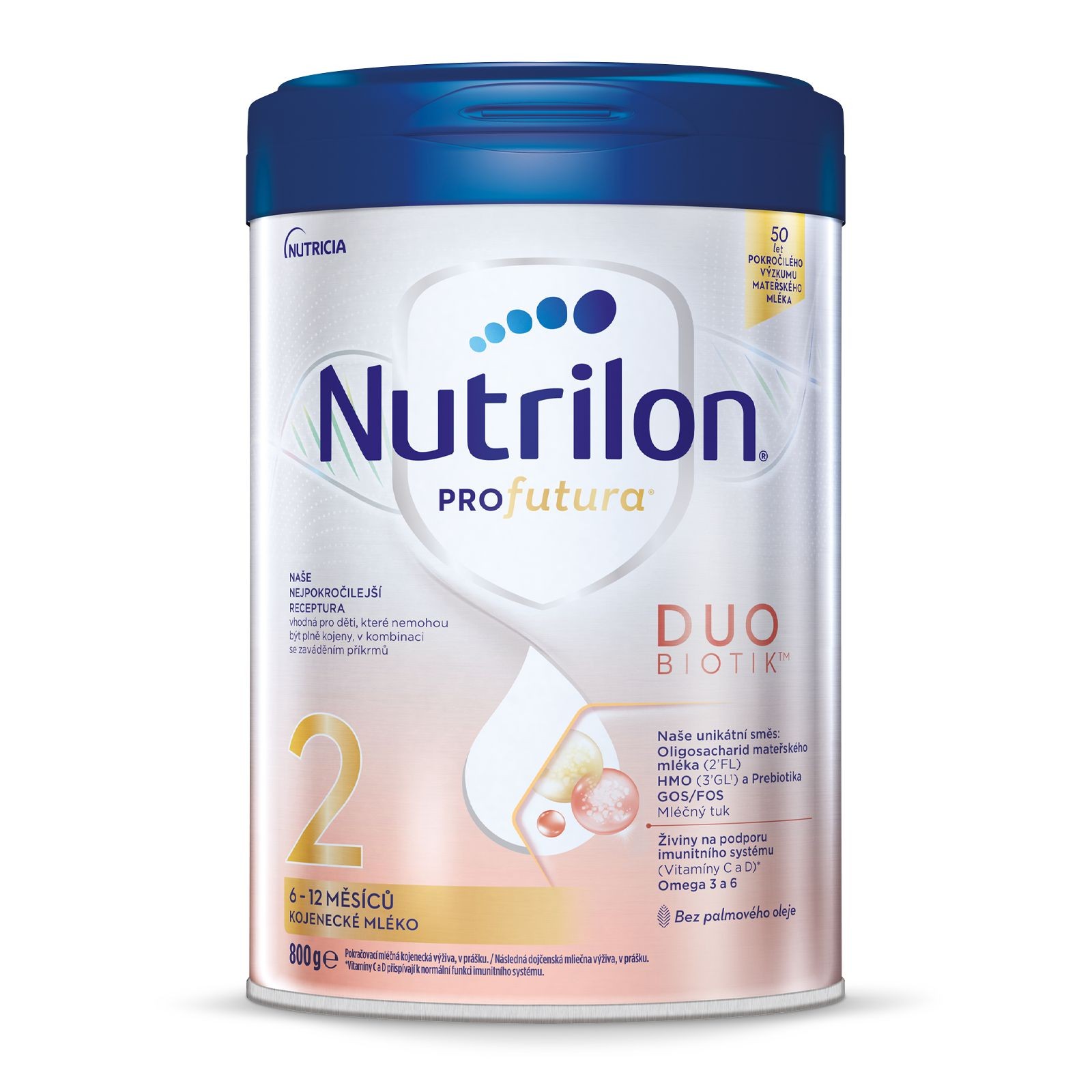 Nutrilon Profutura DUOBIOTIK 2 kojenecké mléko od uk. 6. měsíce 6+, 800g