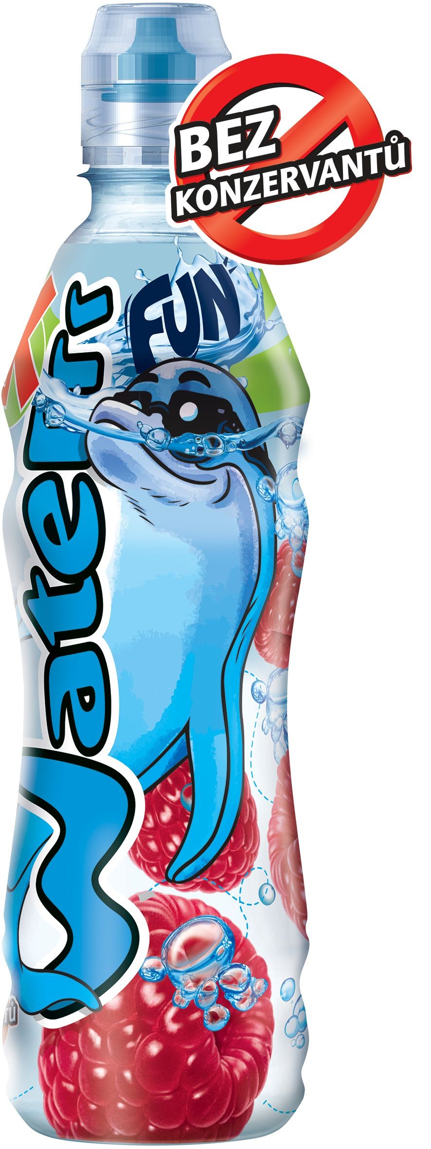Kubík Waterrr malina 0,5 l