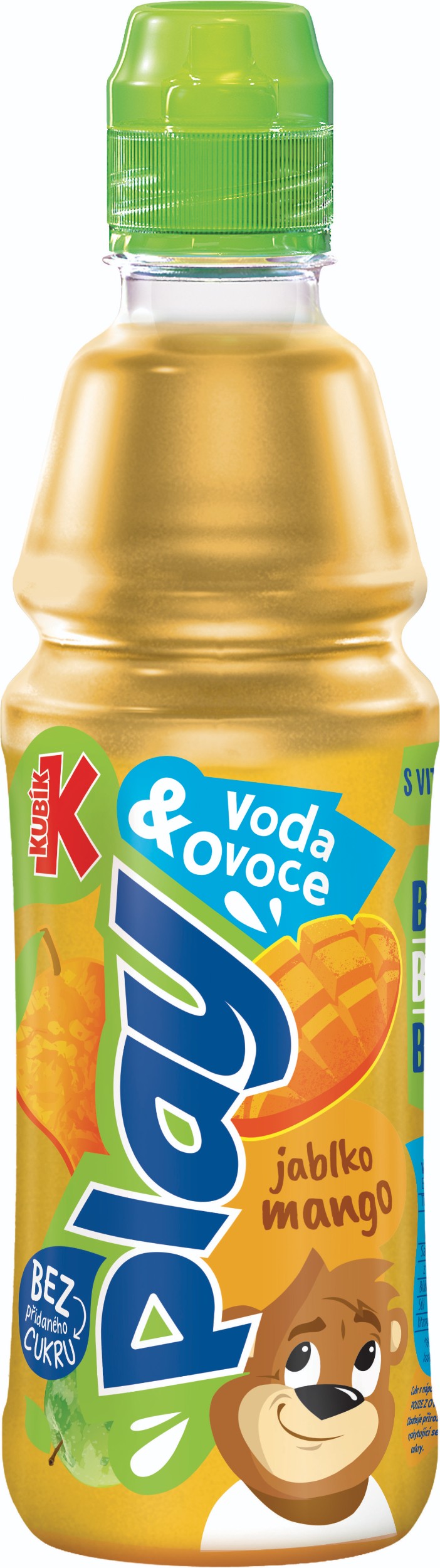 Kubík Play Voda + ovoce příchuť Mango 0,4l PET