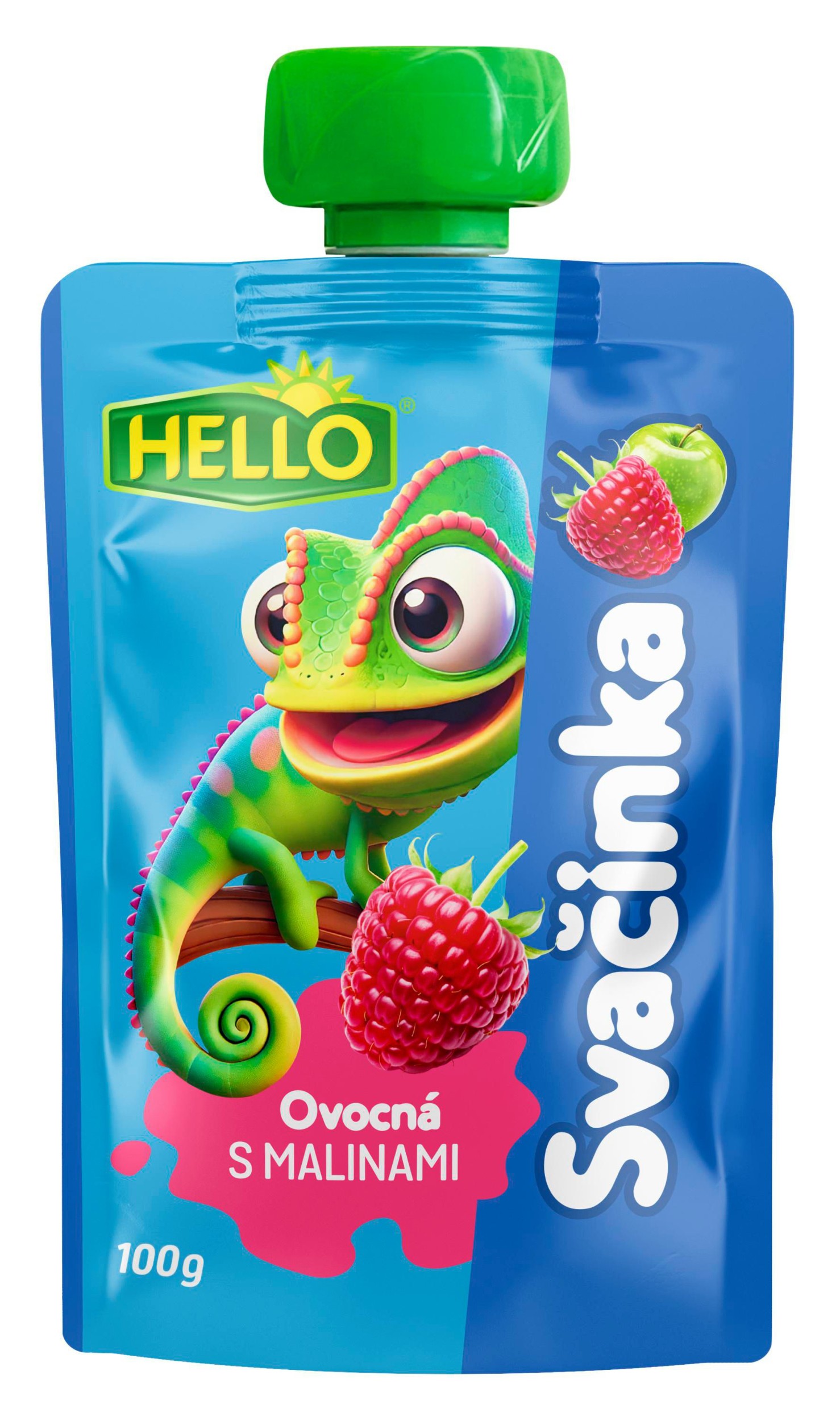 Hello Ovocná přesnídávka malina 100 g
