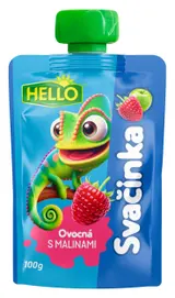 Hello Ovocná přesnídávka malina 100 g