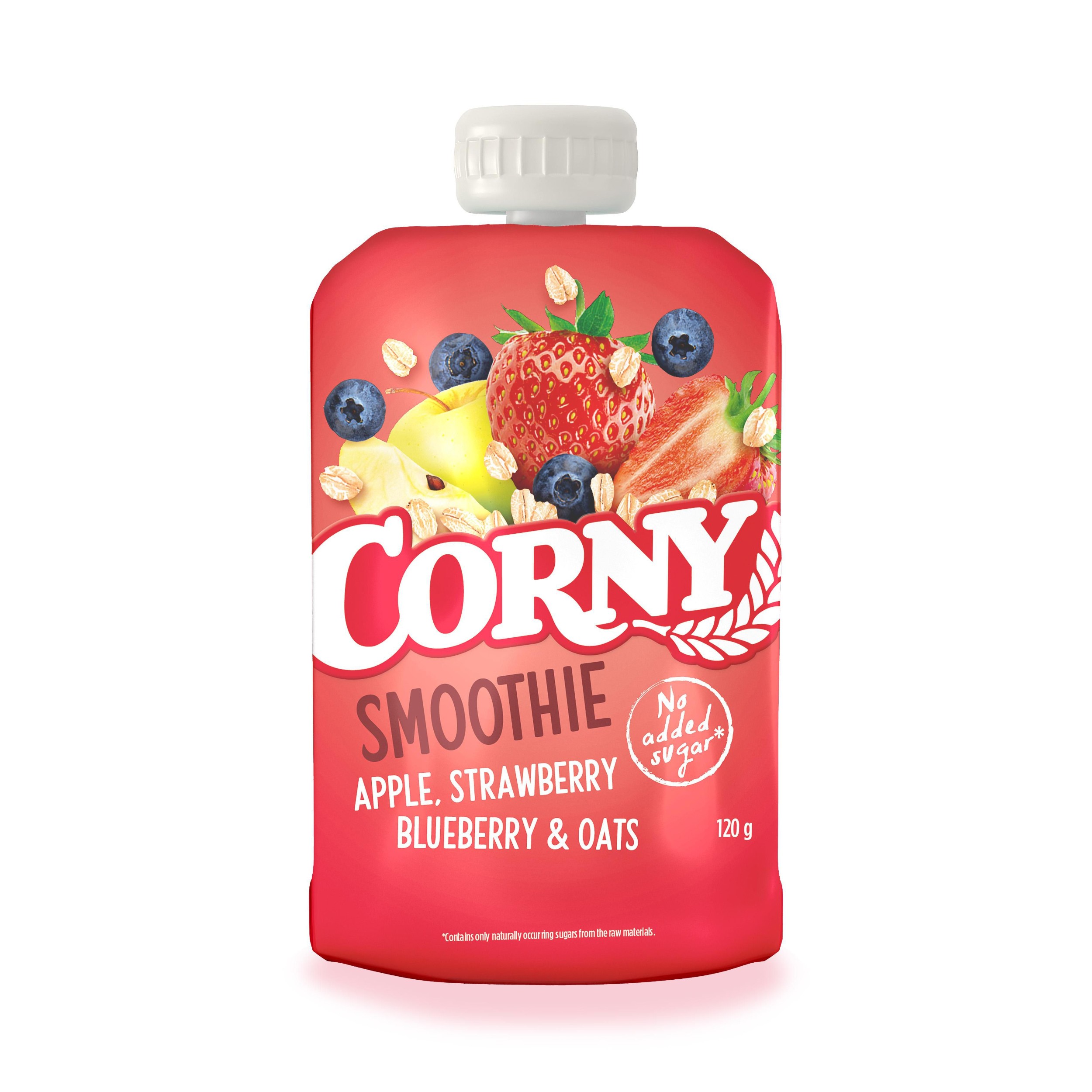 Corny kapsička Smoothie jablko, jahoda, borůvka, ovesné vločky 120 g