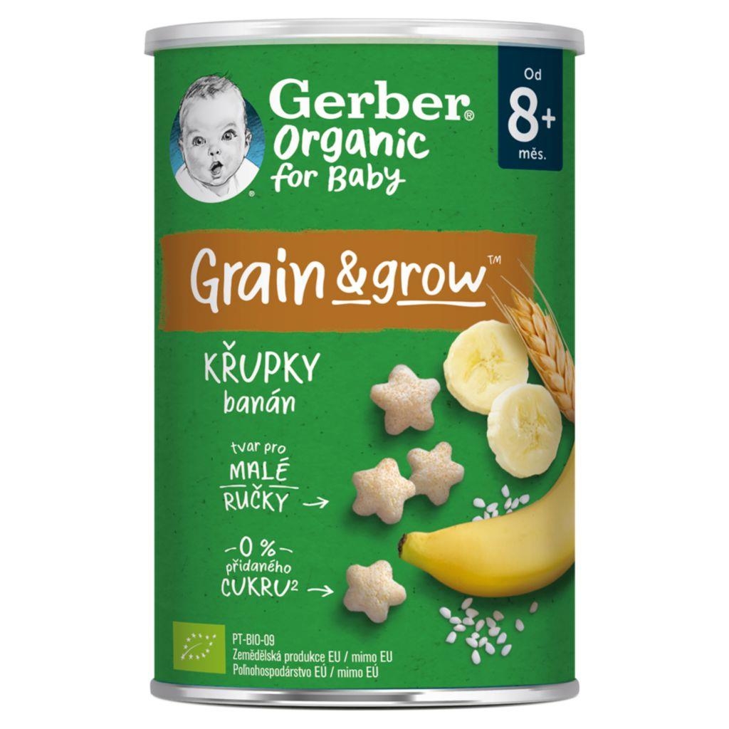 Gerber Organic křupky banánové 35g