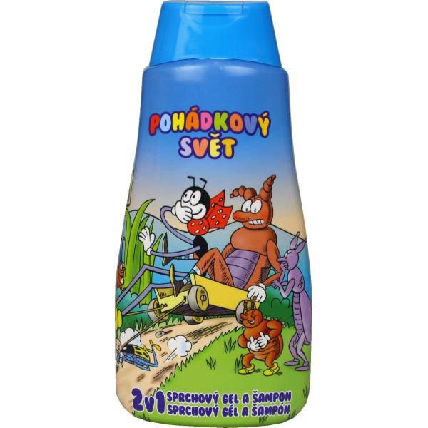 Pohádkový svět Sprchový gel a šampon Ferda Mravenec a Brouk Pytlík 500 ml