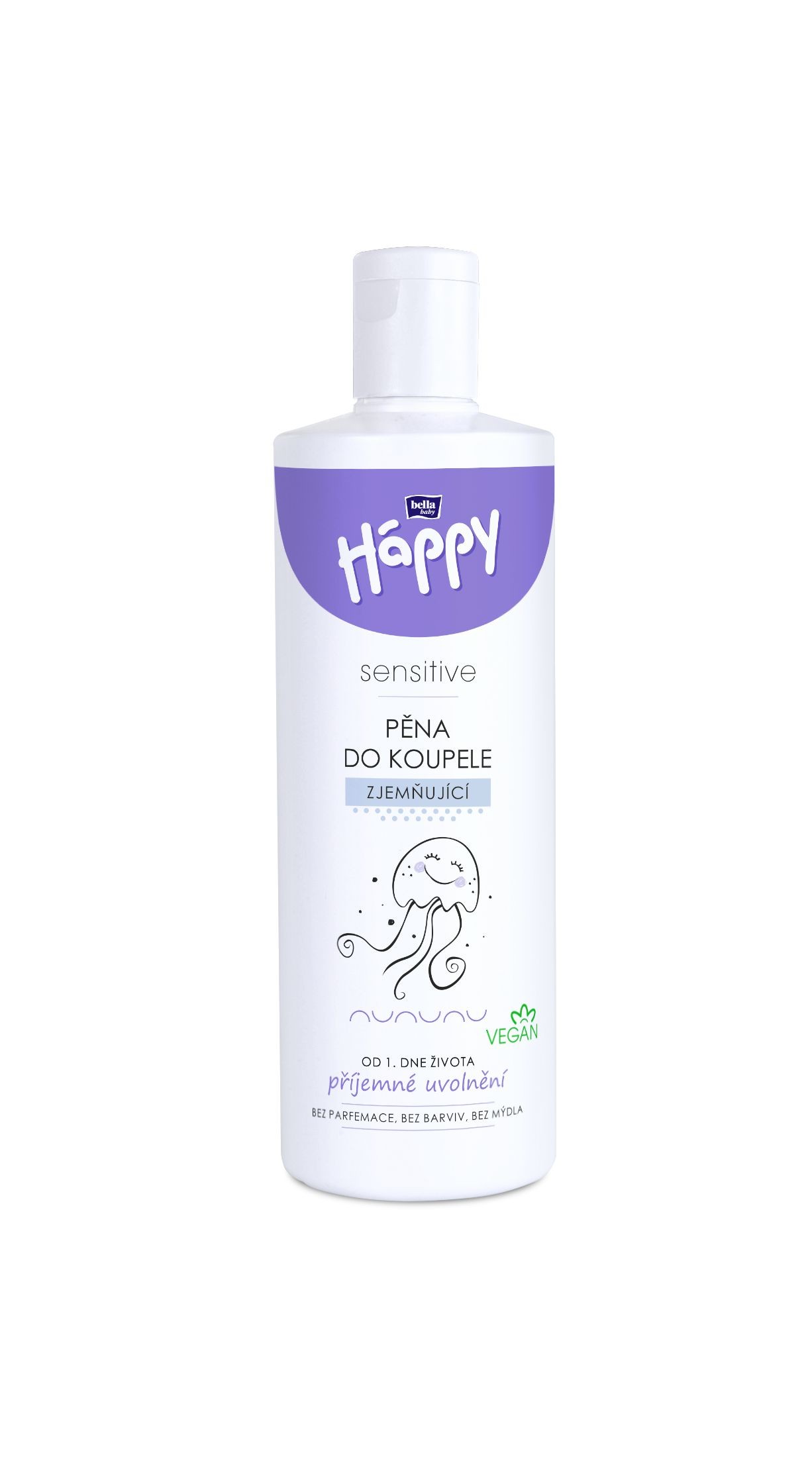 Bella Baby Happy Sensitive Pěna do koupele zjemňující 400ml