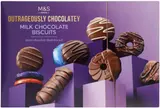 Marks & Spencer Kolekce sušenek máčených v mléčné čokoládě