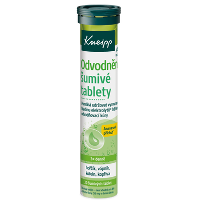 Kneipp Šumivé tablety na podporu odvodnění, 20ks