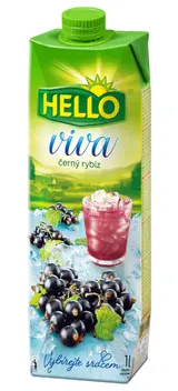 Hello VIVA černý rybíz 1 l TPP
