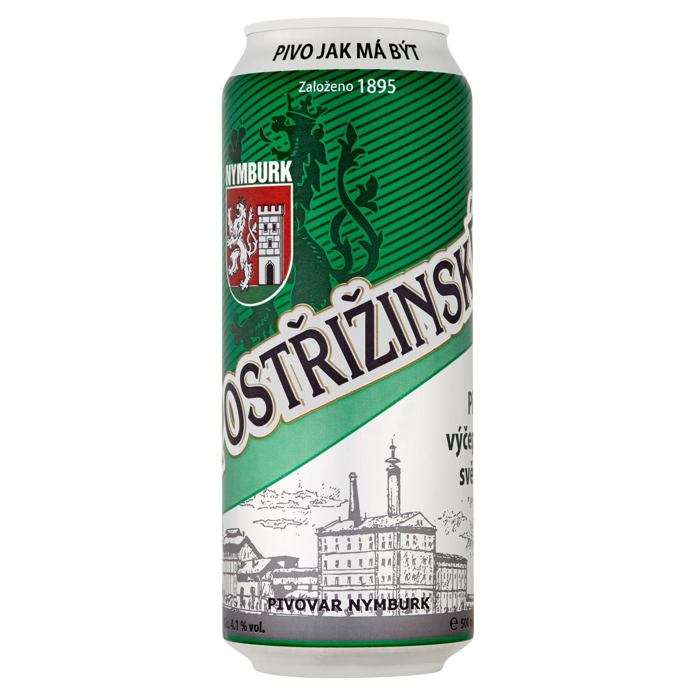 Postřižinské Pivo výčepní světlé 0,5 l
