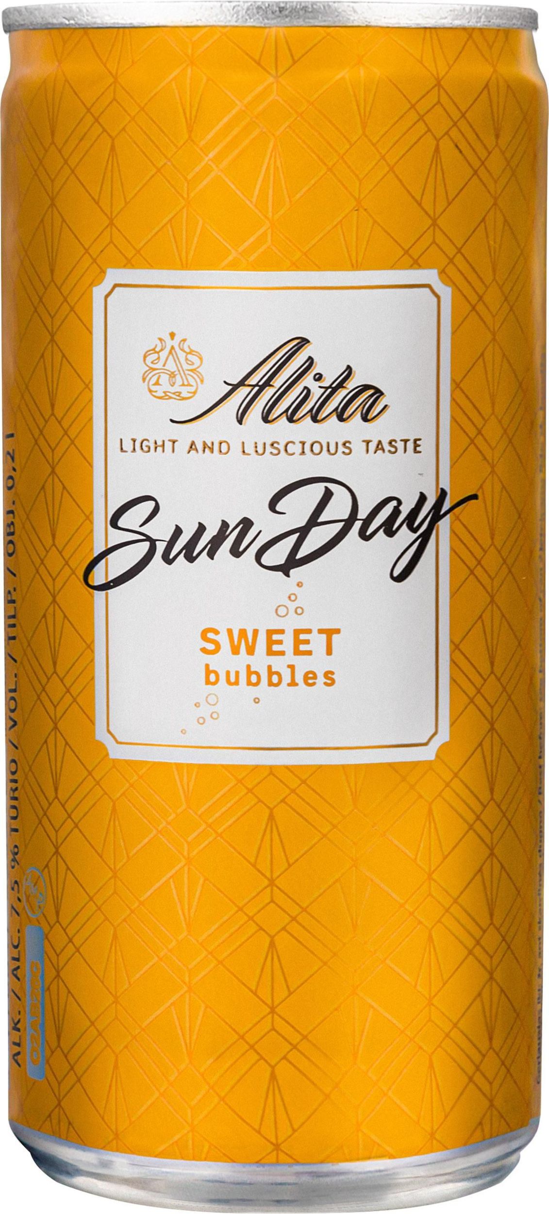 ALITA SUN. SWEET BUBBLES PLECH 0,2L