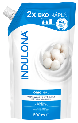 Indulona Tekuté mýdlo náhradní náplň Original