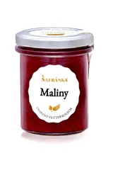 Šafránka Maliny výběrový džem (extra) speciální 210 g