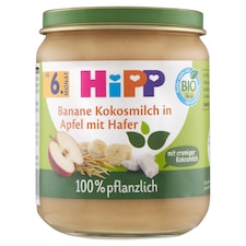 HiPP Bio jablko, banán, kokos, oves 160g