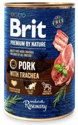 Brit Premium by Nature Pork with Trachea pro psy